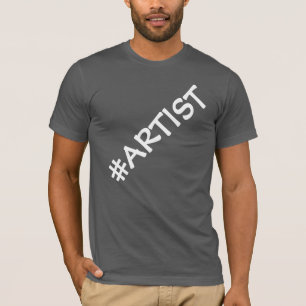 Camiseta #ARTIST Oversize Letters