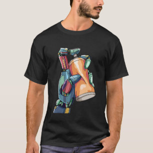 Camiseta Artista 1 do Grafite Urbano da Rua Robot Spray