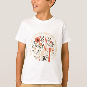 Camiseta Artista Aéreo Citação de Yoga Aéreo Artista de Cir