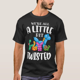 Camiseta Artista Animal do Balão EngraçadoSomos todos um po