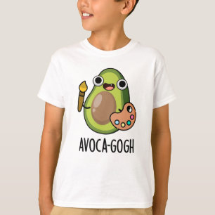 Camiseta Artista Avoca-gogh Cute Avocado Pun