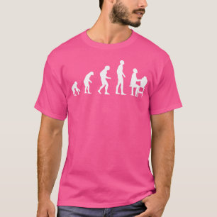 Camiseta Artista cerâmico Engraçado Evolution Pottery