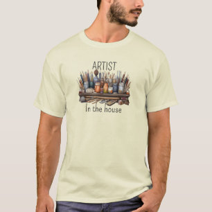 Camiseta Artista da casa