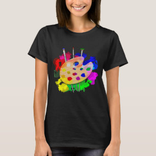 Camiseta Artista da Paleta de Artistas