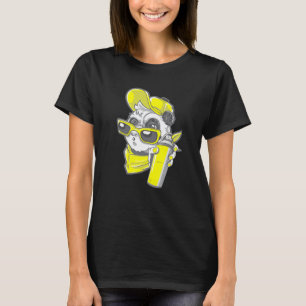 Camiseta Artista da Rua Sprayer Panda Spray Can Street