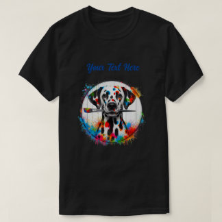 Camiseta Artista Dalmaciano de abertura de cores - Escolha