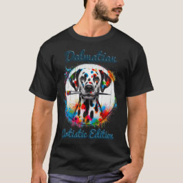 Camiseta Artista Dalmatian Color Splash