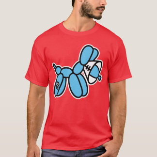 Camiseta Artista de balão engraçado animal balão veterinári