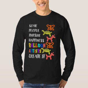 Camiseta Artista de Balão Torcendo Felicidade Balão de Anim