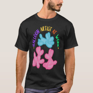 Camiseta Artista de Balões em Ação Torcendo Balão Balão A
