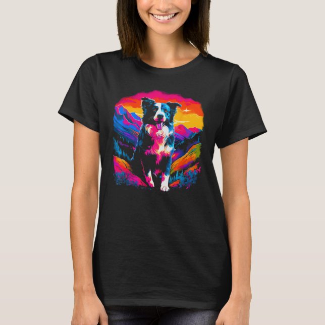 Camiseta Artista de Cachorro da Fronteira (Frente)