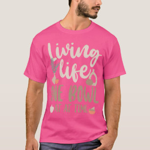 Camiseta Artista de Cerâmica Vivendo a Vida Uma Tigela de C