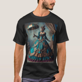Camiseta Artista de Circo Senhora Vitoriana Vintage Steampu