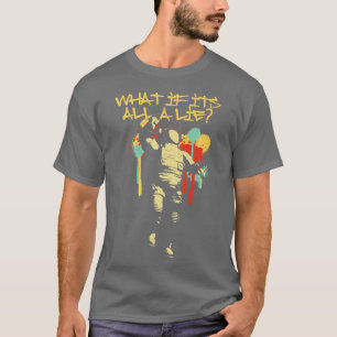 Camiseta Artista de Grafite astronauta de arte na rua Lie B