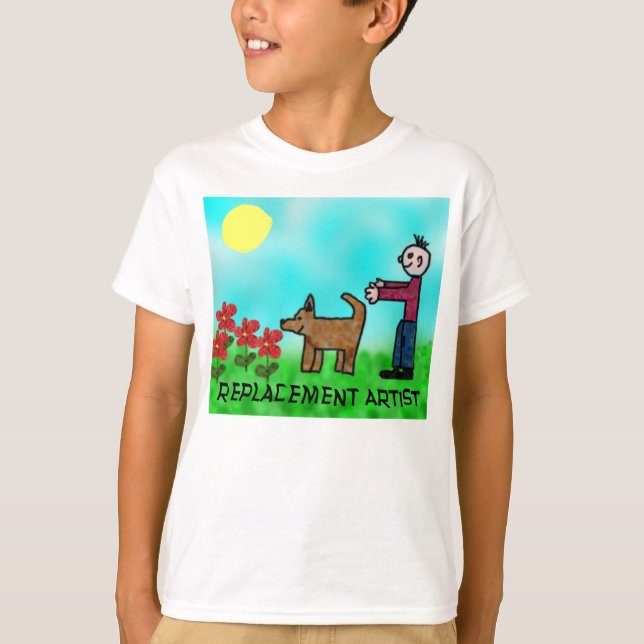 Camiseta Artista de substituição (Frente)