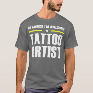 Camiseta Artista de tatuagem incrível