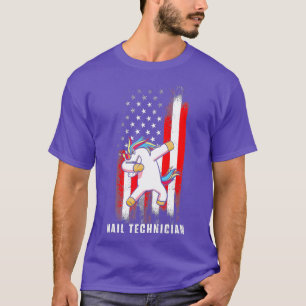 Camiseta Artista de Tecnologia de Nail Educado