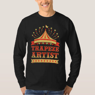 Camiseta Artista de Trapeze do Circo Eu Circo Pensava Par d