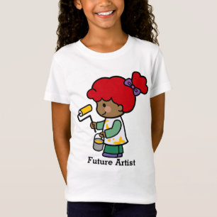 Camiseta Artista do pintor futuro com cilindro