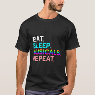 Camiseta Artista do teatro de Broadway comeu musicais do so