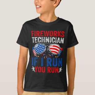 Camiseta Artista Fireworks Funny 4 De Julho Estigia Homens