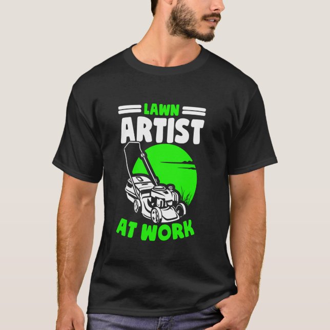 Camiseta Artista Lançador No Trabalho Leão De Cuidados Leai (Frente)