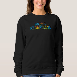Camiseta Artista legal E Colorido De Tintas Splatter Indepe