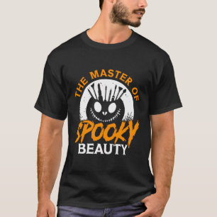 Camiseta Artista Lover Mua Beauticia do Halloween Makeup
