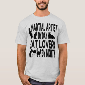 Camiseta Artista Marcial Cat Lover