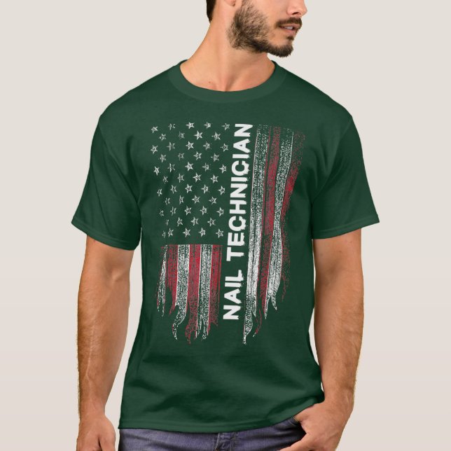 Camiseta Artista Nail Technician Success (Frente)