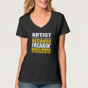 Camiseta Artista Para Colega de Trabalho