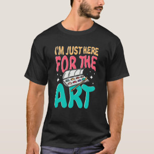 Camiseta Artista Roupa para Pintura de Desenho
