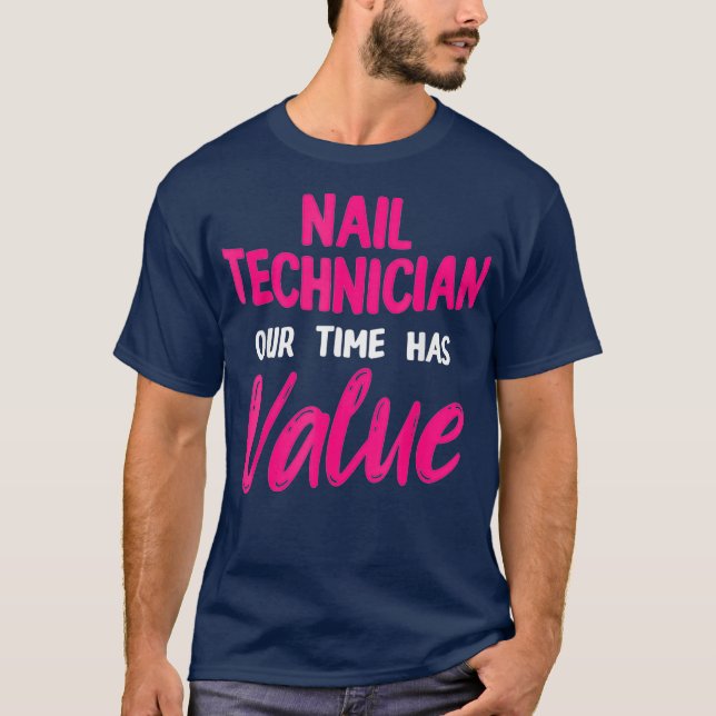 Camiseta Artista técnico de Nail Technician Value (Frente)