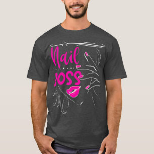 Camiseta Artista técnico Gift Nail-Tech do Manicurista Che