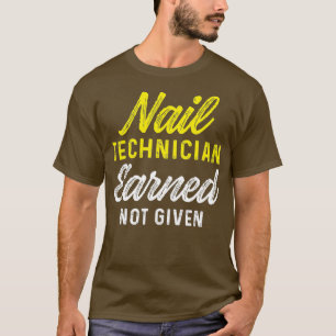Camiseta Artista Técnico Nail Ganhado