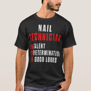 Camiseta Artista técnico Think Nail Tech do Nail