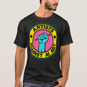 Camiseta Artistas Contra Arte de IA