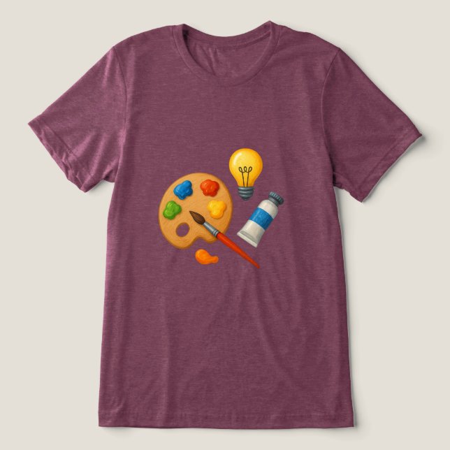 Camiseta Artistic Essence – Creative Life Inspiration Desig (Design frontal)