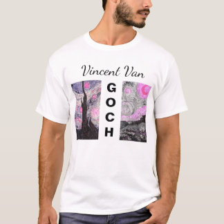 Camiseta Artistic Van Gogh Broken Paint Tee