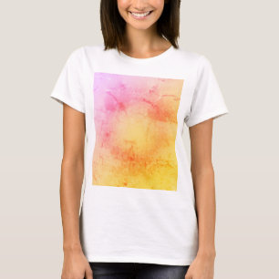 Camiseta Artística com Gradiente Sunset para Mulhe