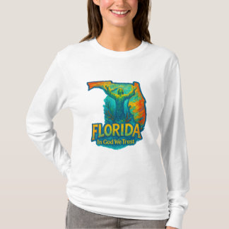 Camiseta Artística do Estado da Flórida – Pincel d