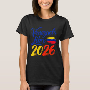 Camiseta Artística Venezuela Livre Bandeira Patrió