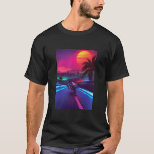 Camiseta Artistique de Impressão Digital Digital por Onda 