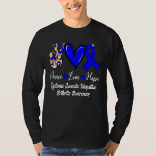 Camiseta Artrite Idiopática Juvenil Sistêmica SJIA Paz