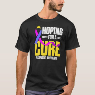 Camiseta Artrite Psoriática PSA Esperando Por Aw Do Guerrei