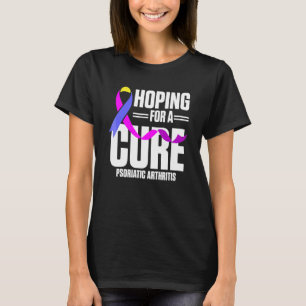 Camiseta Artrite Psoriática Psa Esperando Por Aw Do Guerrei