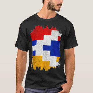 Camiseta Artsakh Forte Defende Artsakh Armênia Sinalizador