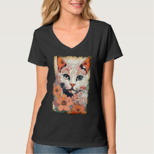 Camiseta Artsy Cat