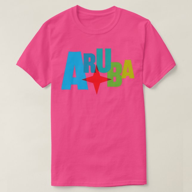 Camiseta Aruba (Frente do Design)