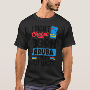 Camiseta Aruba Arubano Bandeira de Aruba Eu Acabei de Ter S